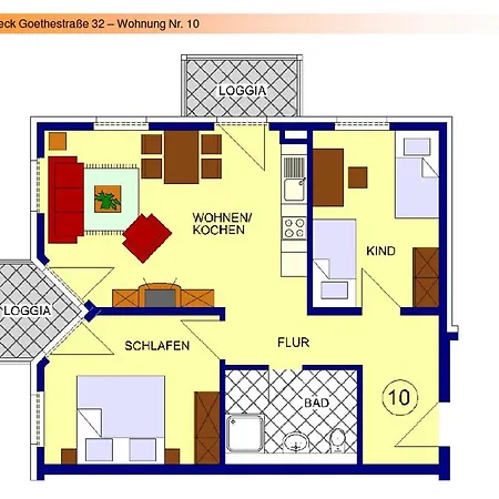 Appartementhaus Linquenda Apartment *