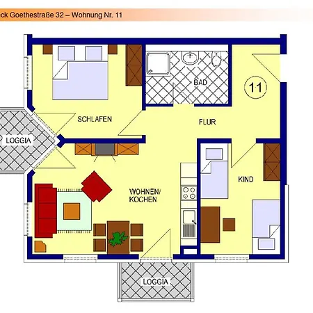 Appartementhaus Linquenda 01 Heringsdorf (Usedom)
