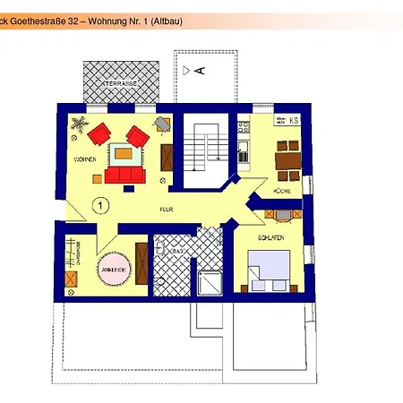 Lejlighed Appartementhaus Linquenda 01 *