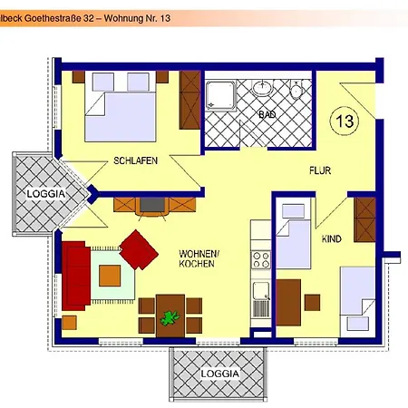 Appartementhaus Linquenda Apartment *