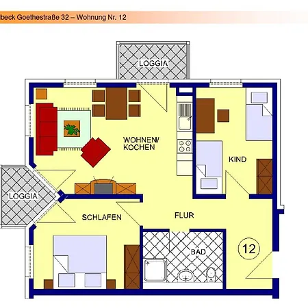 Appartementhaus Linquenda 01 * Heringsdorf (Usedom)
