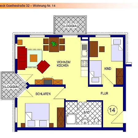 Appartementhaus Linquenda 01 *
